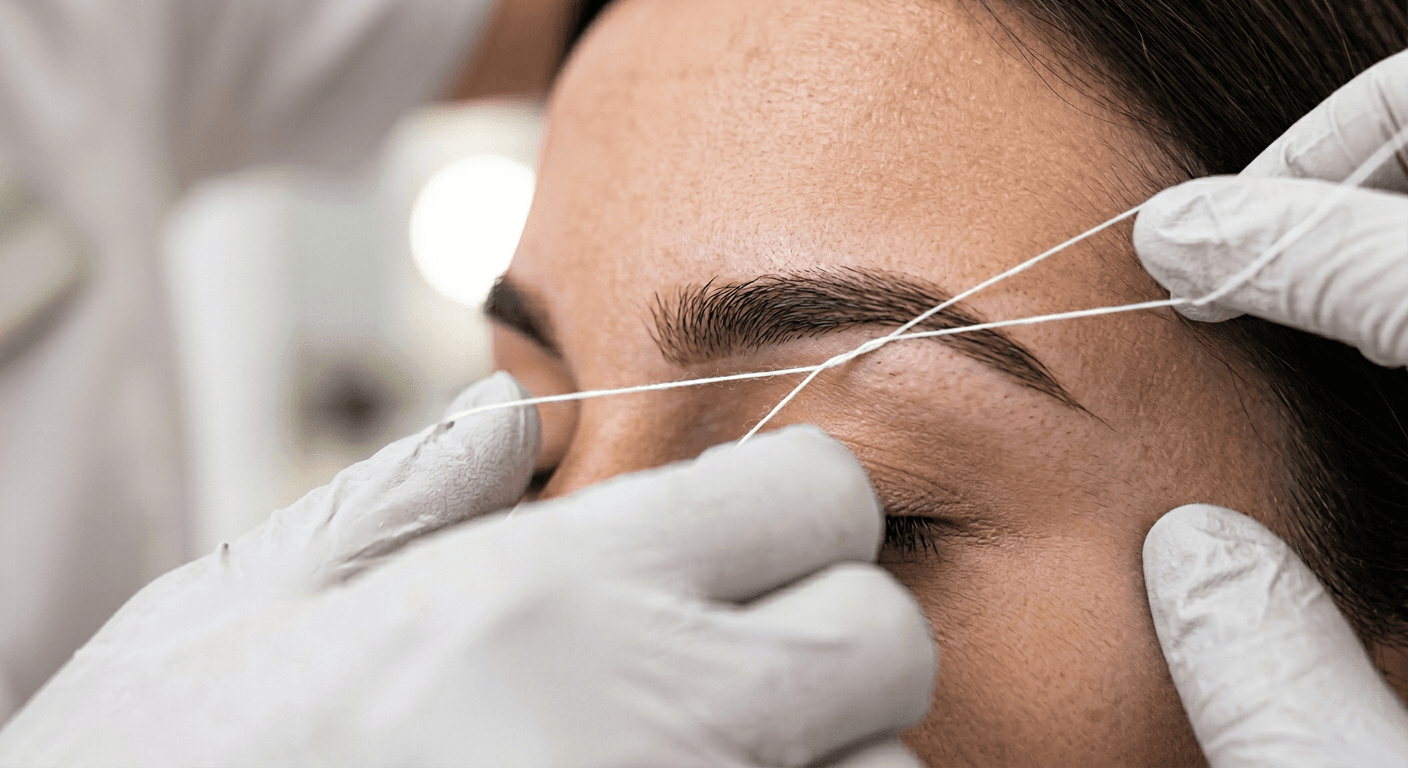 Design de sobrancelhas na Depil Bela