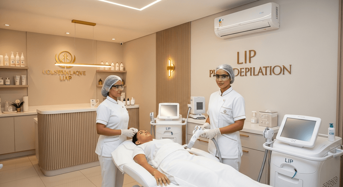 Fotodepilação LIP na Depil Bela